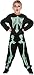U LOOK UGLY TODAY Boys Halloween Costume X-Ray Skeleton for Kids Cosplay Dress Up Party Glow in The Dark