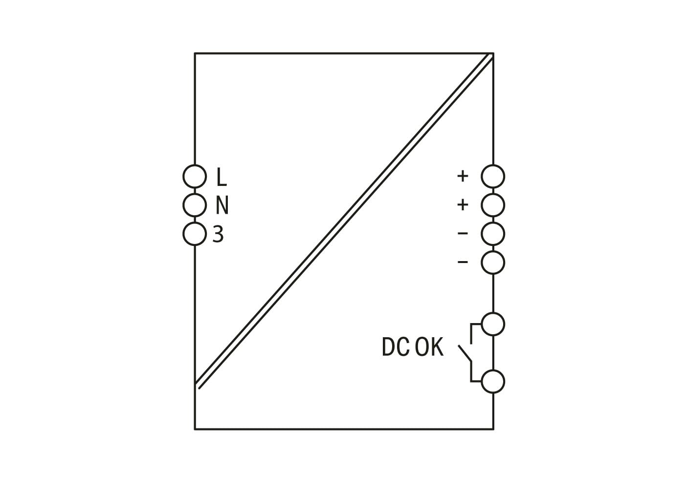 WAGO Fuente de alimentación compacta ECO 2687-2144 | monofásica, fuente de alimentación de riel DIN (riel DIN), DC 24 V, 5 A, contacto DC-OK