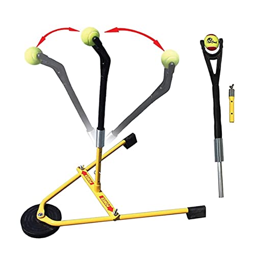 Billie Jean King's Eye Coach Pro Tennis Swing Trainer, Essential Tennis Equipment And Training Aid, Practice Tennis Drills By Yourself At Home, No Ball Pickup #TOP7