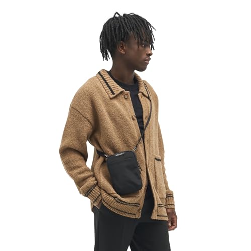 NOMATIC Black Access Pouch: Versatile Sling, Anti-Theft Messenger, and Crossbody Bag for Women and Men - Perfect for Daily Use, Compression Hiking Sling, Organizer Travel Pack - Stylish and Practical4