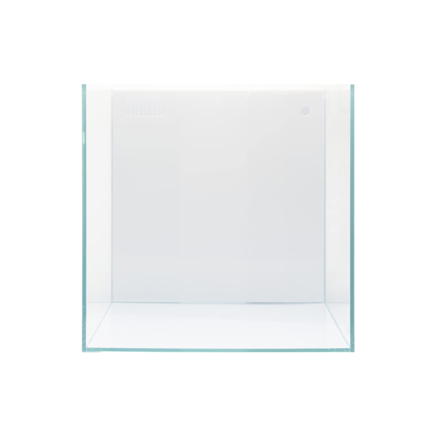 AQPET Acquario ReefBox 40 Completo di Schiumatoio Pompa FIltro in Vetro Modello Extrachiaro 40x40x40 cm 64 Litri, trasparente