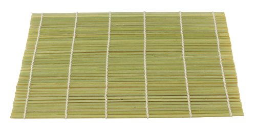 Helen’s Asian Kitchen 97106 Sushi Mat, 9.5-Inches x 8-Inches, Natural Bamboo