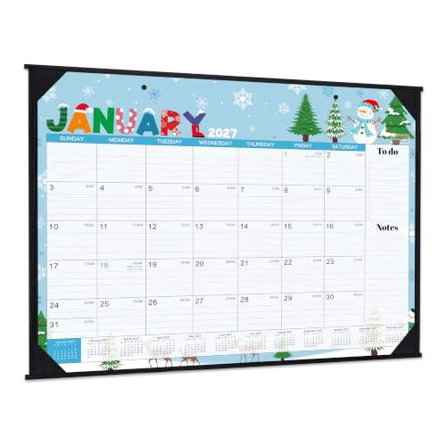 Image of 2027 Calendar - 2027 Desk Calendar, Jan.2027 - Dec.2027, 22 inch x 17 inch