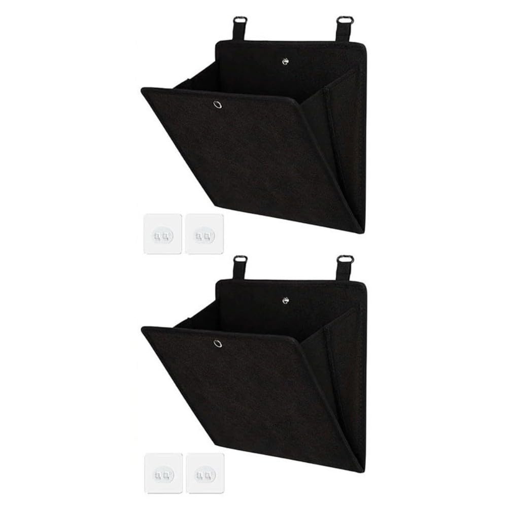 Organizador de zapatos para puerta que ahorra espacio, tela resistente al desgarro, 24 bolsillos, para zapatos, accesorios y herramientas, solución de almacenamiento colgante negra