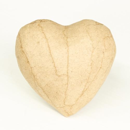 Set of 12 Unfinished Paper Mache Puffy Hearts - Dimensional Heart Shapes to Decorate for Crafts, Valentine and Wedding Decorations (2-1/2" x 2-1/2") - Thumbnail 6