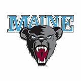 Rico Industries NCAA Maine Black Bears Primary Shape Cut Pennant