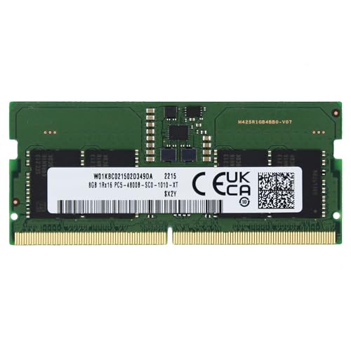 Image of Factory Original 8GB (1x8GB) Compatible with MSI CreatorPro X17 A12U, A12UKS, A12UMS Mobile Workstation Laptop DDR5 4800MHz PC5-38400 SODIMM 1Rx16 1.1v 262 Pin Notebook Memory RAM Upgrade Adamanta
