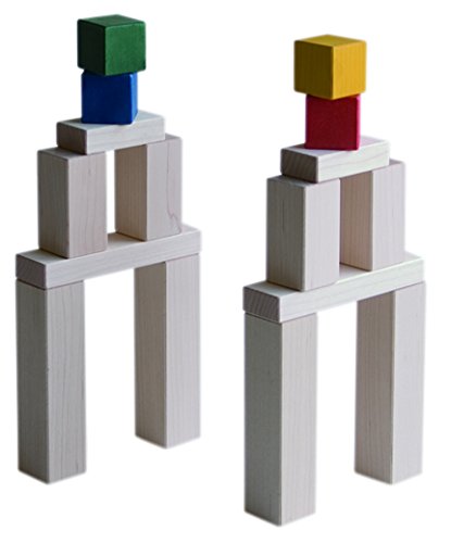 Amazon | マストロ・ジェッペット 木のおもちゃ 積み木 CUBICOLO BASE  