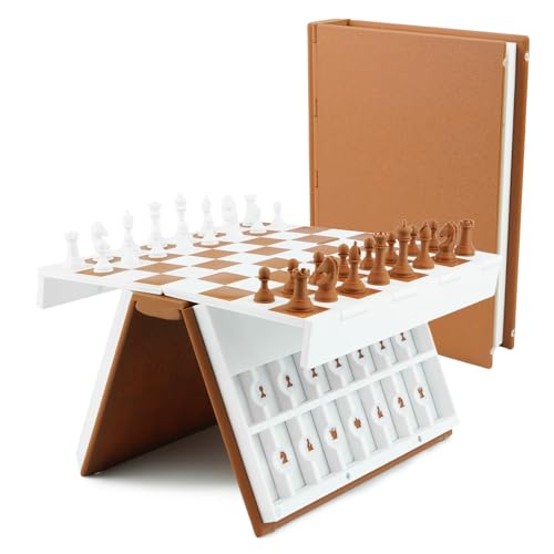 Set de Ajedrez 3D Plegable con Tablero Magnético miniatura 1