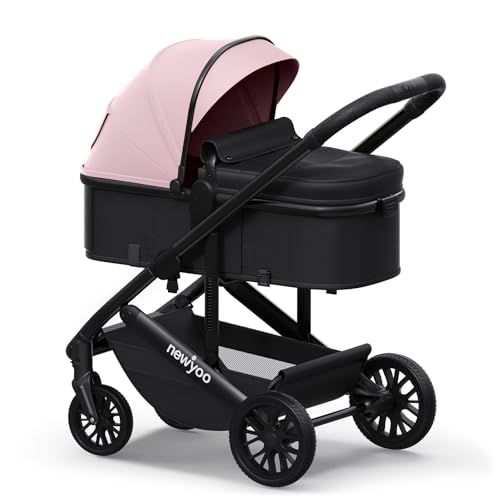 newyoo Infant Strollers with Bassinet Mode, Nestro 516M, Convertible/Reversible Seat & Cup Holder,...