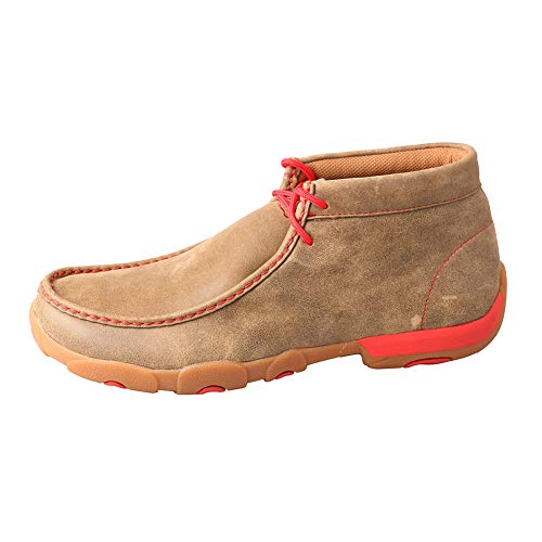 Image of Twisted X Men's Driving Moccasins, Color: Bomber /Red, Size: 11.5, Width: M (MDM0036-11.5-M0