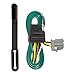 CURT 56210 Vehicle-Side Custom 4-Pin Trailer Wiring Harness for Select Chevrolet Equinox, GMC Terrain