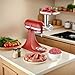 Ezato Meat Grinder Attachment for KitchenAid Mixer, Food Grinder Attachment with Sausage Stuffer, Compatible with KitchenAid All Models, All-Metal Design, Includes 4 Grinding Plates & 3 Sausage Tubes