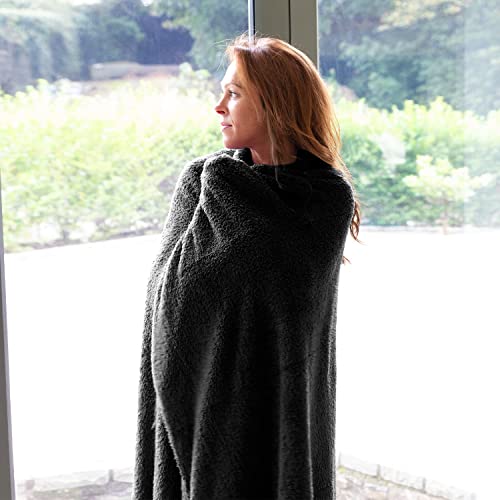 Snug Rug Sofaüberwurf Decke Sofa Kuscheldecke Decke Fleecedecke - Original Luxury Hochwertige Sherpa Werfen Warm Fleece Couchdecke… – Ansicht 6