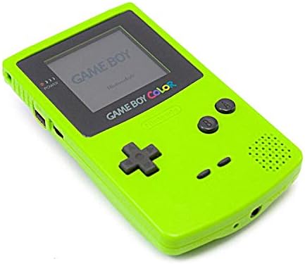 Original Nintendo Game Boy Color Console – Green (GBC) (Renewed)