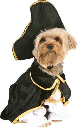 Disfraz para perro talla M Captain Canine
