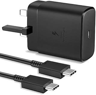 45W USB C Super Fast Charger USB C Plug for Samsung Galaxy S22 Ultra/S22+/S22/S21 Ultra/S21+/S21/S20/Note20/Note10/S10,Galaxy Tab S7/S7+/S8/S8+/S8 Ultra,PPS Charger with 6.6ft USB C Fast Charger Cable