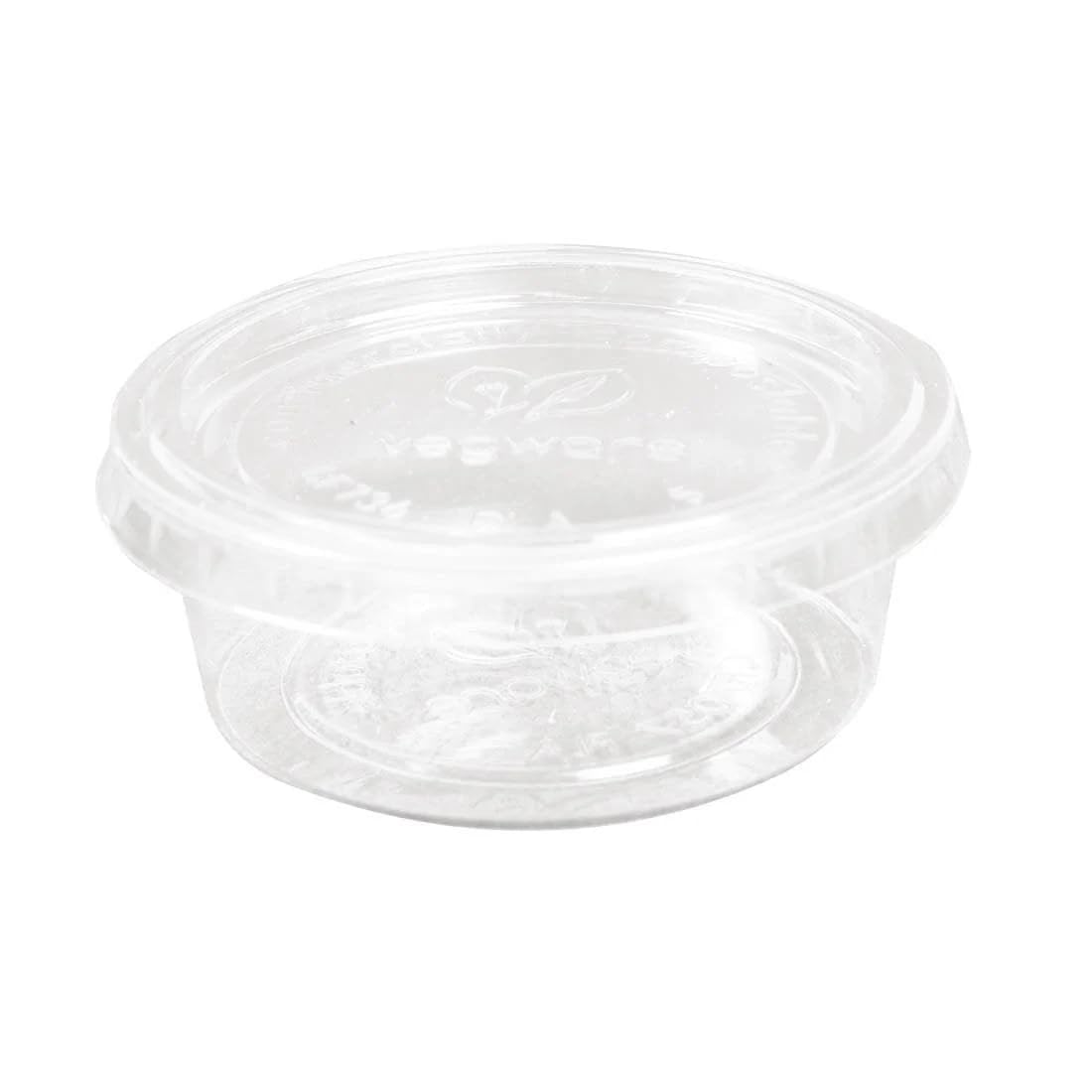 Vegware Compostable Cold Portion Pots 59Ml / 2Oz (Pack Of 2000) - [Gk103] 5060271920518