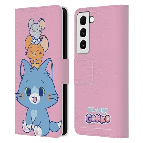 Tom and Jerry Étui Antichoc Anti-Rayures Samsung S22 5G Portefeuille