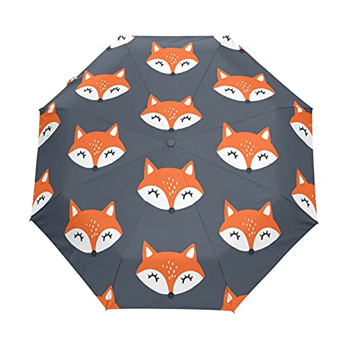Parapluie pliable automatique solide contre le vent et la pluie