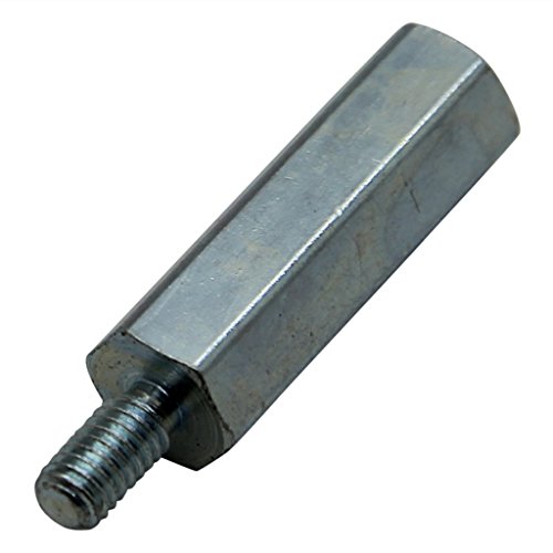 Douille d'espacement M4 taraudée écarteur hexagonal 35mm DREMEC clé 7mm