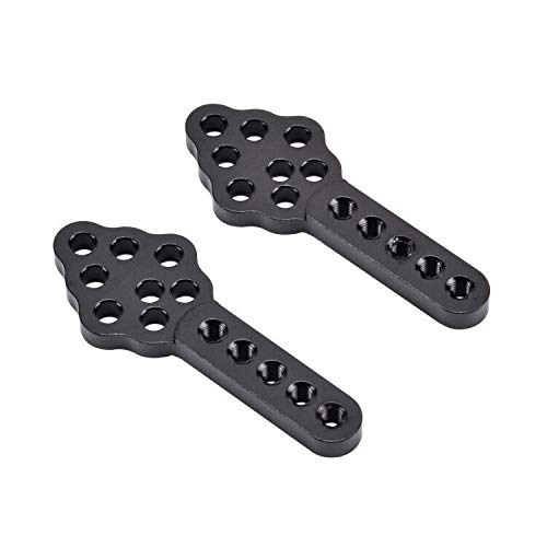 Cnc Metal Rc Car Shock Absorber Mount Adjust Height Angle Stand For Axial Scx10 90046 D90 D110 Rc Crawler Car #TOP4