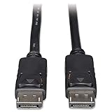 Tripp Lite DisplayPort Cable with Latches (M/M), DP to DP, 4K x 2K,  15-ft. (P580-015)