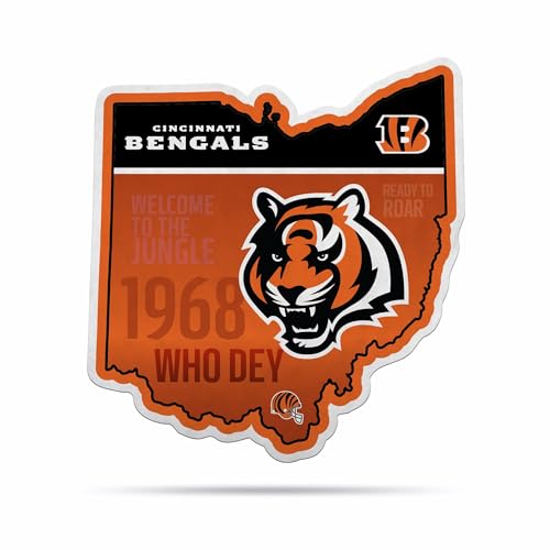 Image of Rico Industries NFL Football State Shape Shape Cut Pennant - Home and Living Room Decor - Soft Felt EZ to Hang