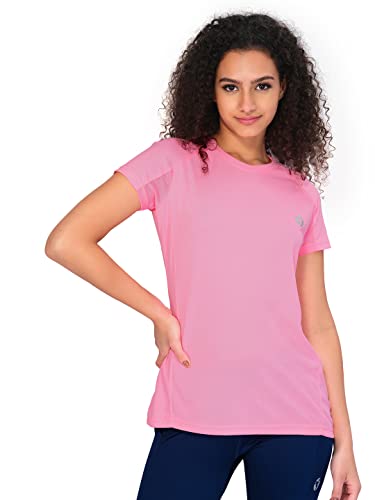 Image of TECHNOSPORT Women's 100% Polyester Regular Fit T-Shirt