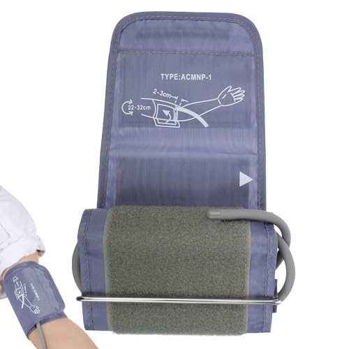 MILISTEN Blutdruckmanschette Blutdruckmessgerät Manschette Ersatzmanschette für Blutdruckmessgerät Blutdruckmessgerät Zubehör Ersatzteile (Grau)