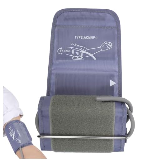 HEALLILY Blutdruckmessgerät Oberarm Blutdruckmanschette Klettmanschette mit integriertem Schlauch Ersatzmanschette Blutdruckmessgerät Zubehör 22-32CM (Dunkelgrau) 5 MILISTEN Blutdruckmanschette Blutdruckmessgerät Manschette Ersatzmanschette für Blutdruckmessgerät Blutdruckmessgerät Zubehör Ersatzteile (Grau)