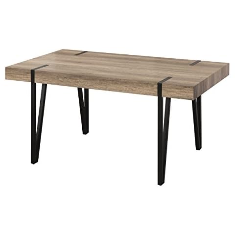 Homely - Mesa de Comedor Vintage Industrial MERLÍN Cover
