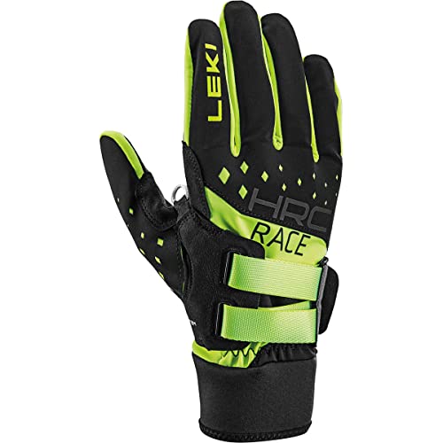 LEKI HRC Race Shark Handschuhe, Black-neon Yellow, EU 10.5 LEKI HRC Race Shark Handschuhe, Black-neon Yellow, EU 10.5