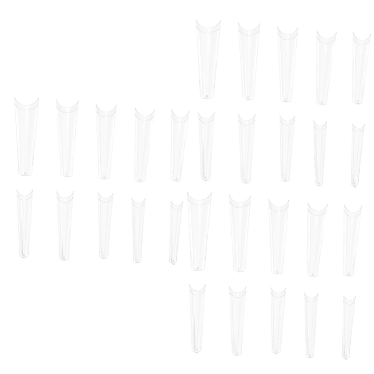 minkissy 1500 Pezzi Unghie Finte Francesi Unghia Finta Chiara Punte Delle Unghie Artificiali Forme Di Estensione Delle Unghie Adesivi Per Unghie Finte Addominali Scaglie Di Unghie