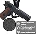 Salajory Pistol Rack Pistol Holder for Gun Safe, Upgraded Pistol Wall Mount Use Heavy Duty Steel, Pistol Stand Mounted Behind Door, Wall, Cabinet, Etc