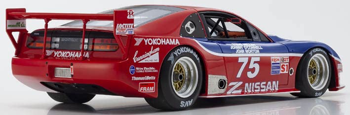 京商samurai １/１８  日産 ＩＭＳＡ ３００ＺＸ ＧＴＳ-１ ♯７５ Amazon | samurai 1/18 日産 IMSA 300ZX GTS-1#75 完成品 | ミニカー