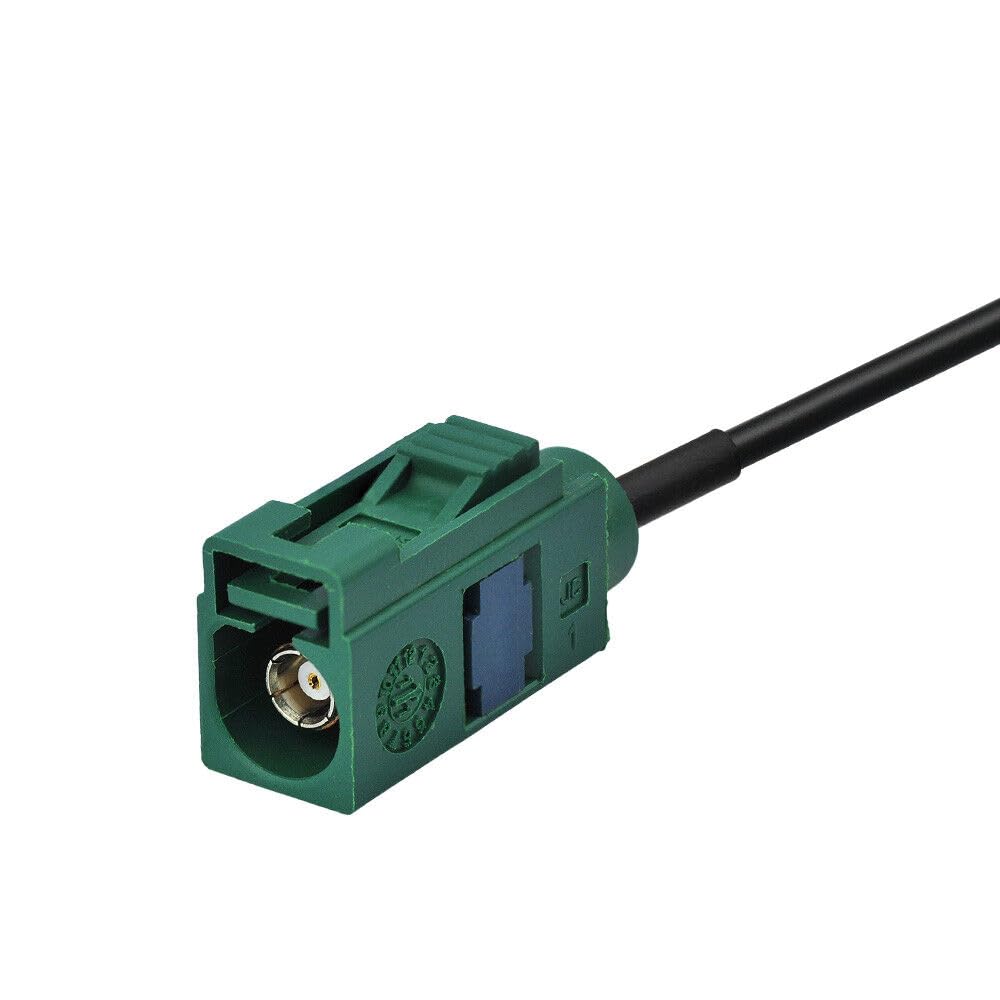 1 pz. Bianco Fakra B Jack a Jack Femmina a femmina RG174. Prolunga GPS Adattatore ad antenna Rf. Cavo coassiale(Fakra B F to F90,0.15M