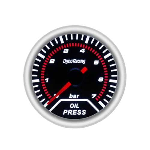 Jauge de pression d'huile 0-7 Bar compteur de voiture 52mm