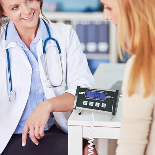 Image of SIKE Digital Physician BMI Scale, 550lb Capacity Medical Floor Weight Scale