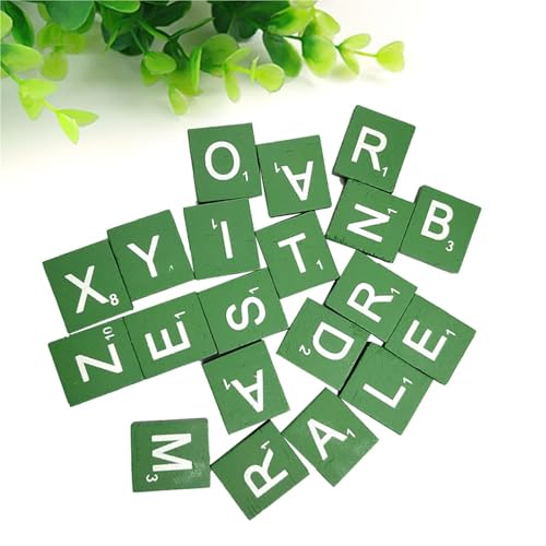Letras de madera para manualidades 300 piezas miniatura 2