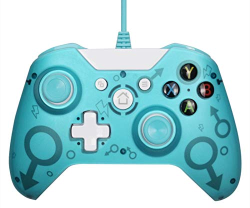 xuelili Controle com fio para Xbox one, controle do Xbox One com vibração dupla e design avançado, g