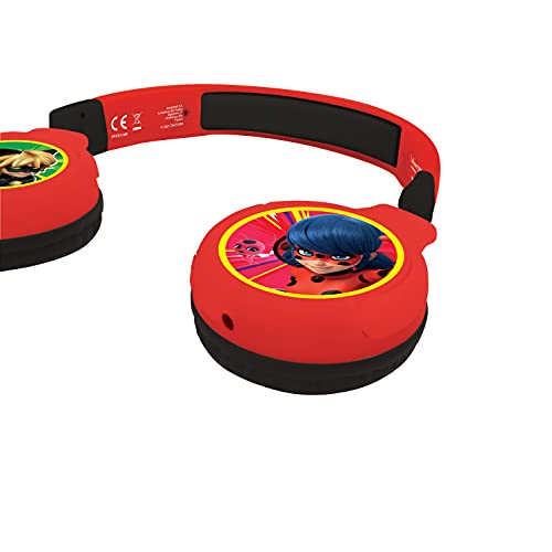 Image of LEXiBOOK, Miraculous Bluetooth Headphones, HPBT010MI