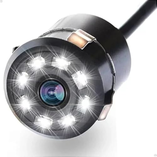 Câmera De Ré Automotiva 12v Visão Noturna à Prova d'Água