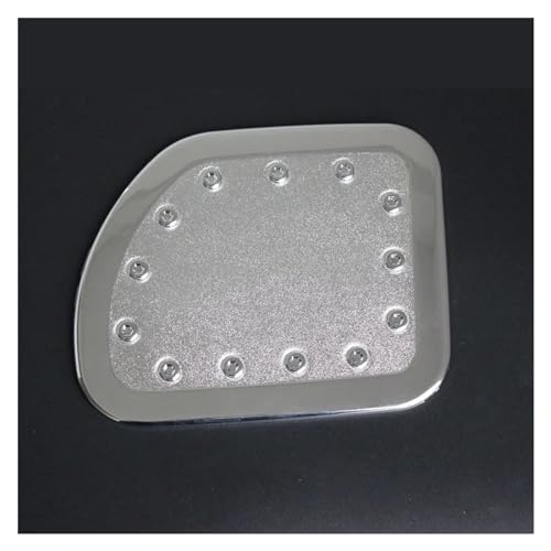 Couvercle de réservoir de carburant chromé pour Prado Land Cruiser FJ150 LC150 2010-2021