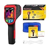 TOOLSAGE Infrared Thermal Imaging Camera Temperature Imager Heat Gun Handheld IR Imaging Sensor,320 x 240 Resolution, -4°F to 752°F Range, 2MP Visible Light Camera