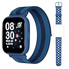 TICTIKY Smart Watch No Phone No APP Needed, 1.83" Fitness Tracker Watch with Pedometer, Step Counter, Sleep Monitor, IP68 Waterproof, Nylon