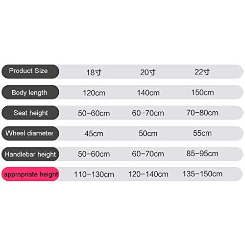 LED Tech - Bicicletta pieghevole per bambine da 2