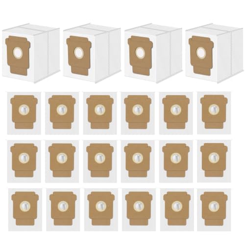 Image of 22 Pack 104 105 Replacement Vacuum Bags Compatible with iRobot Roomba 105X /415X /505X /106 /108 Combo, Plus 405 /504 /505 /507 Combo, 105 Vac /Max 705 Vac Clean Base Automatic Dirt Disposal Bags