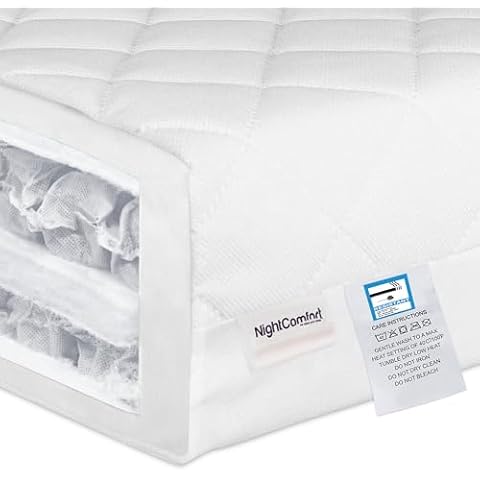 Night Comfort Eco Pocket Spring Cot Mattress Cover