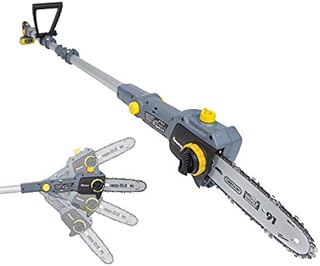 FANZTOOL 20V Li-Ion Akku-Hochentaster mit 2,5Ah Akku/Ladegerät, Höhe bis 5 m, 17 cm Schnittstärke, Schwertlänge 20 cm, leichtes Gewicht 4 kg